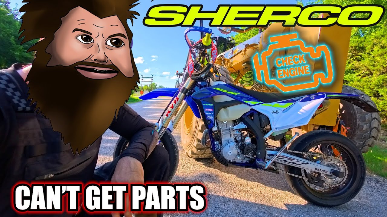 Sherco CAN’T Help, Bike Broken - 500 Supermoto