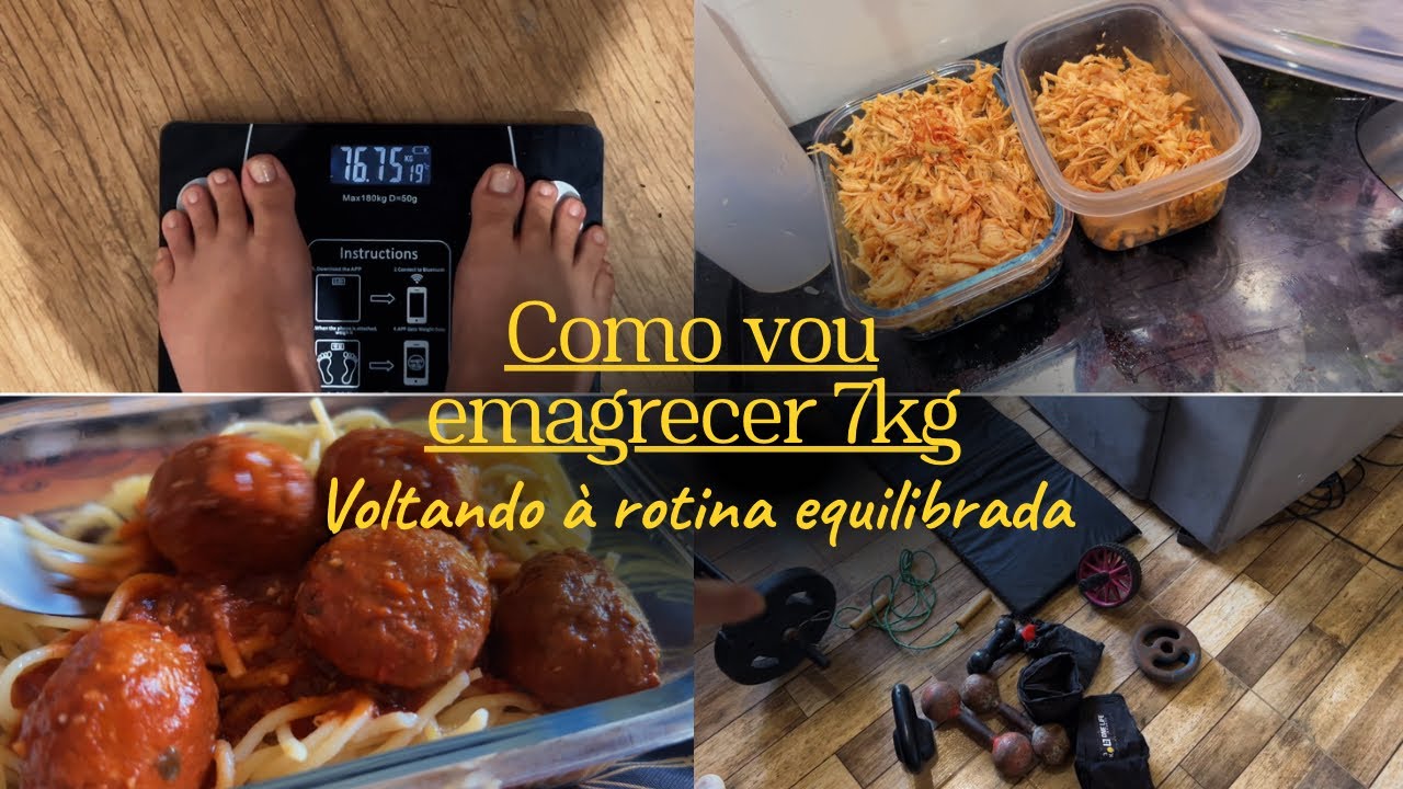 -7KG em 2026 I COMO vou EMAGRECER 7KG em 2026 SEM nutri e nem academia - VLOG