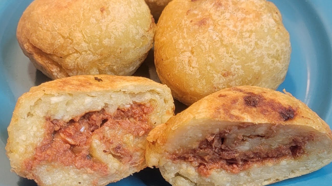Rellenos de pana y corned Beef