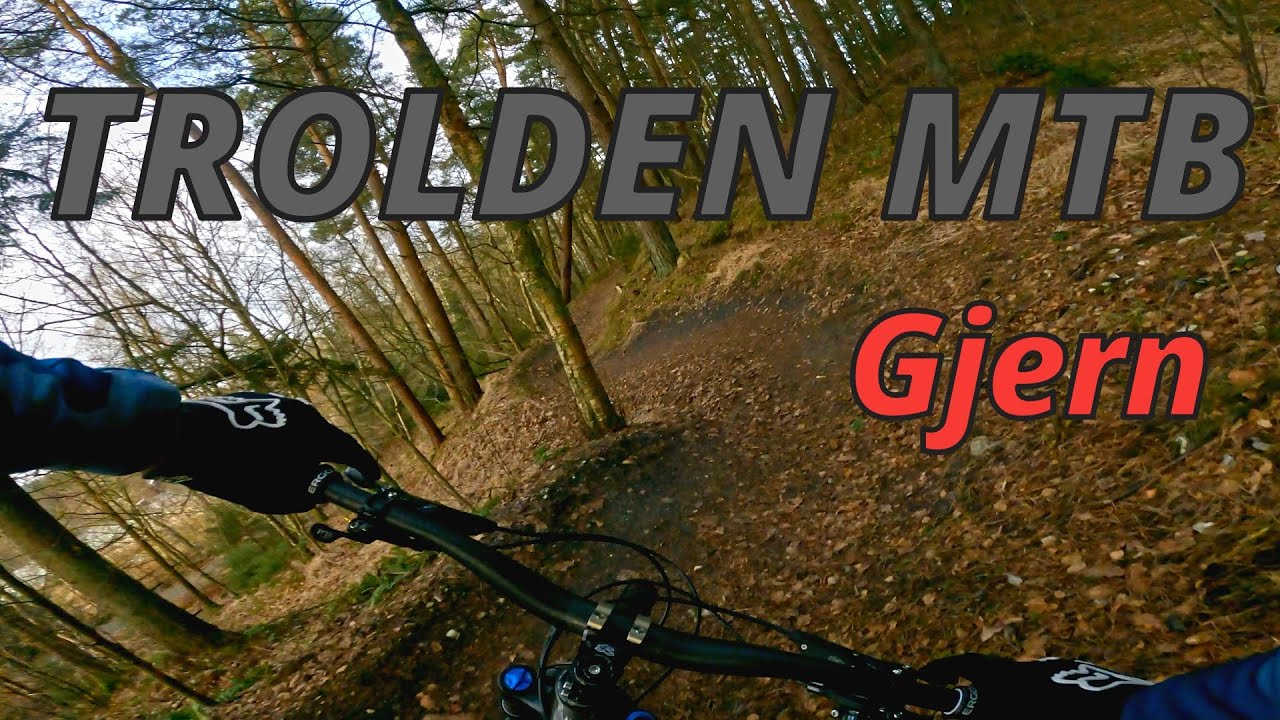 F&oslash;rste gang p&aring; Trolden mtb spor ved Gjern