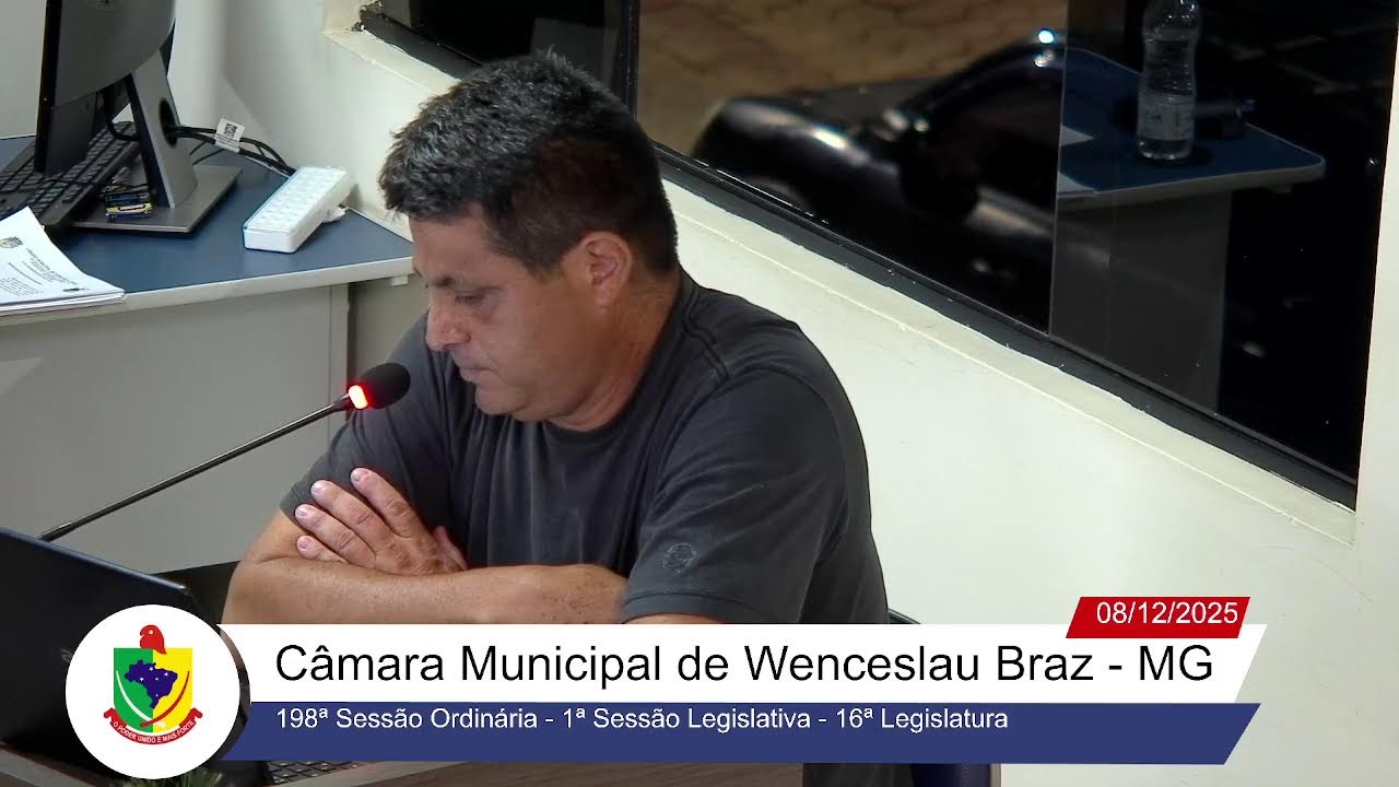 198ª Sessão Ordinária - 1ª Sessão Legislativa - 16ª Legislatura do dia