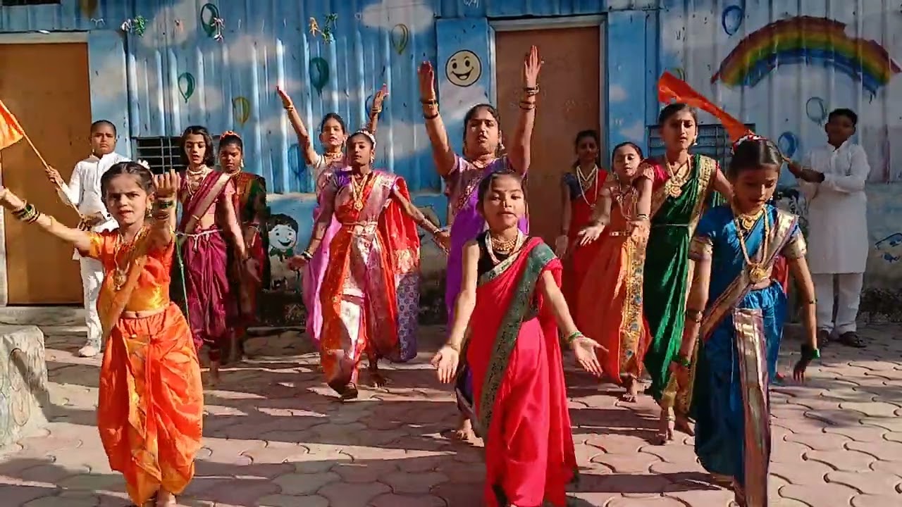 मराठी राजभाषा दिन विशेष | विद्यार्थ्यांचे सुंदर नृत्य | Marathi Rajbhasha Diwas Dance Performance
