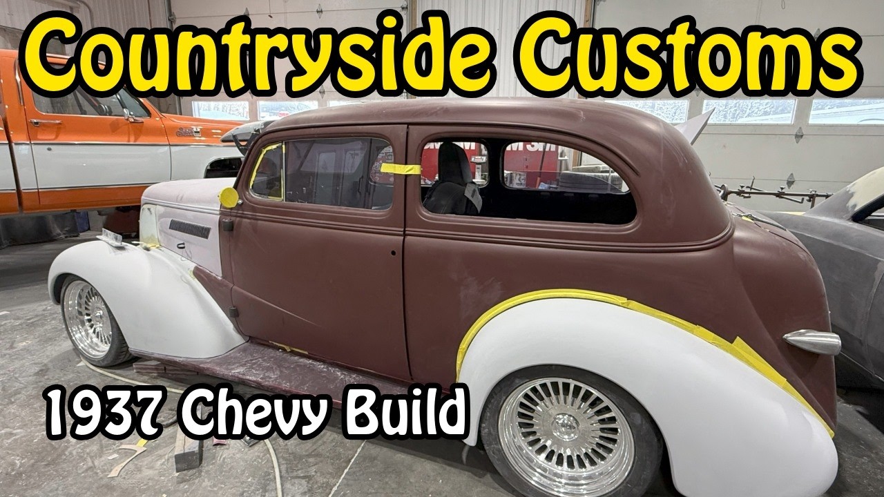 Building a Show Car? Check out Countryside Customs' 37 Chevy Street Rod build progress.