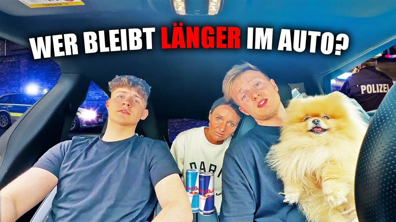 Wer ZULETZT das AUTO verlässt gewinnt😱 (um 200€)