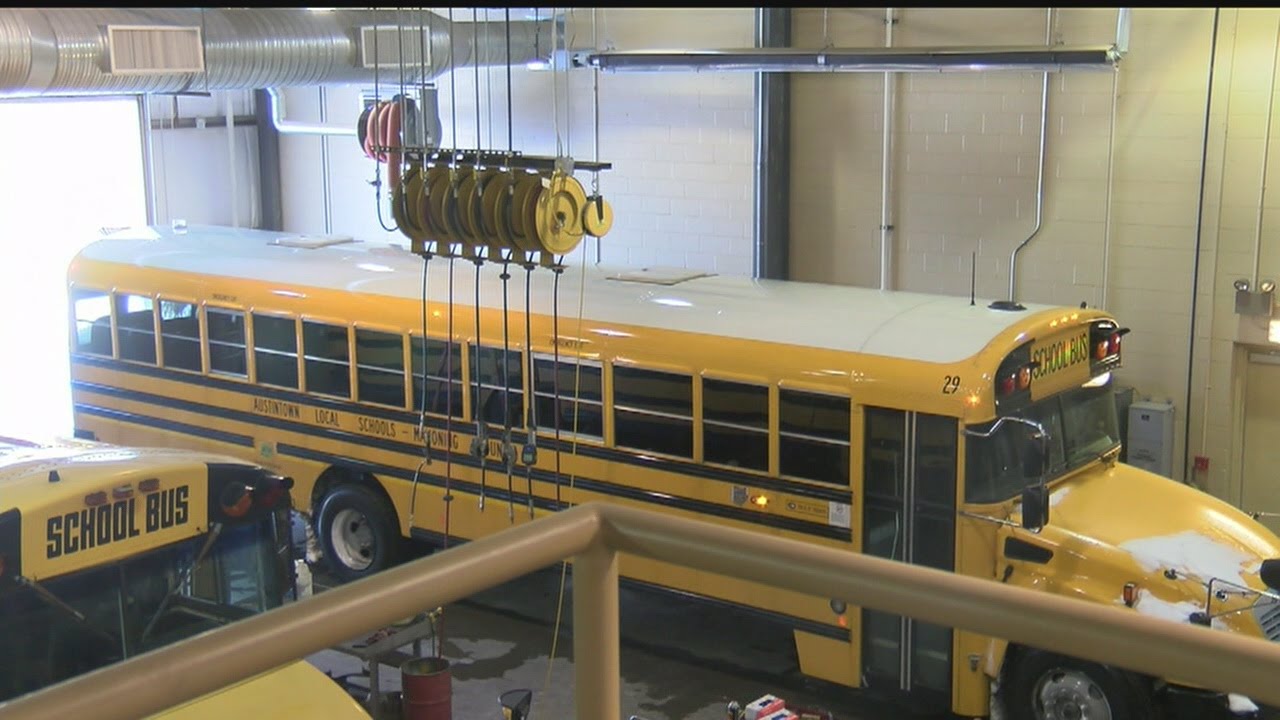 Propane buses ready to roll in frigid weather
