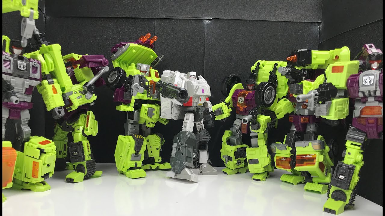 TRANSFORMERS - NBK (NOT) DEVASTATOR - CONSTRUCTICONS - REVIEW - PART 1
