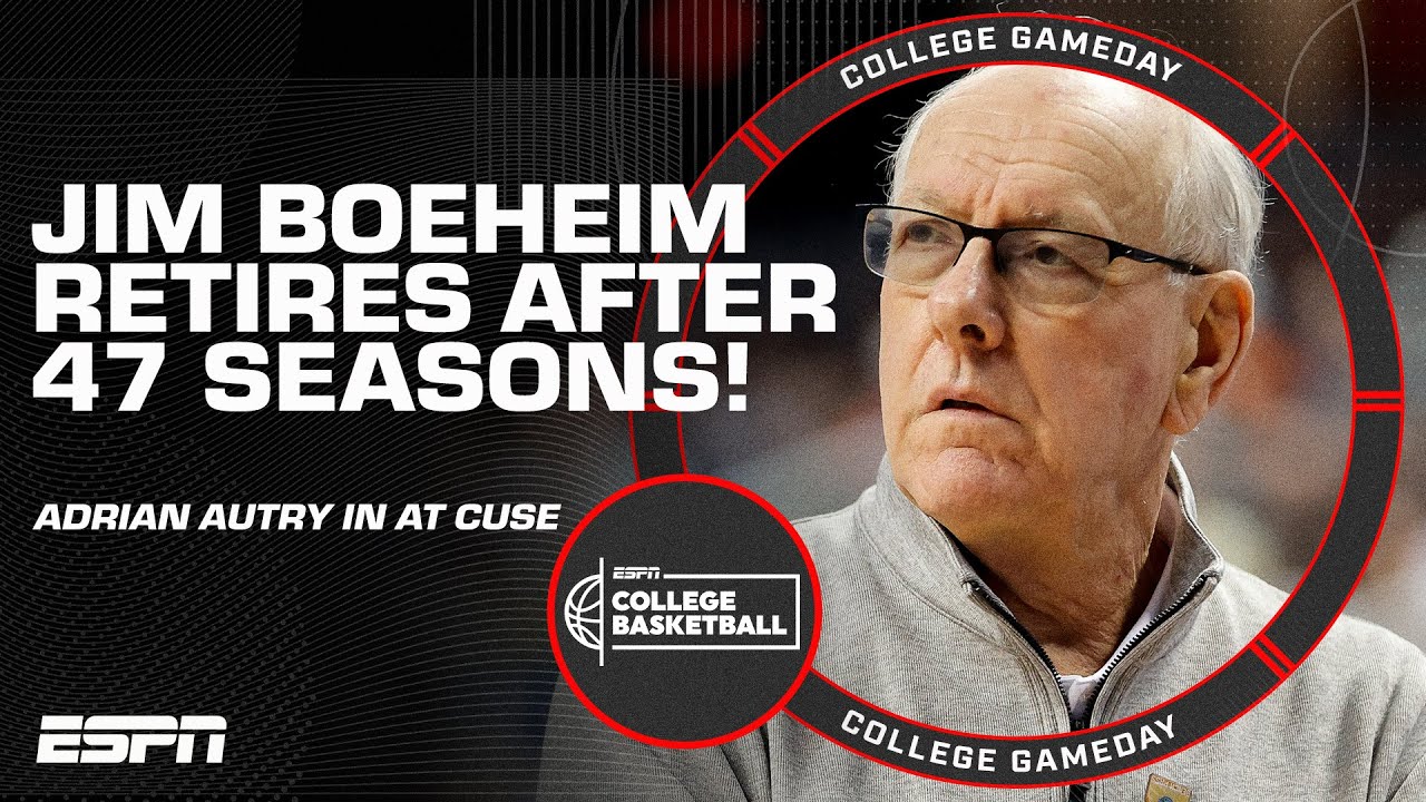 Reflecting on Jim Boeheim's illustrious coaching career 🏆 | College GameDay