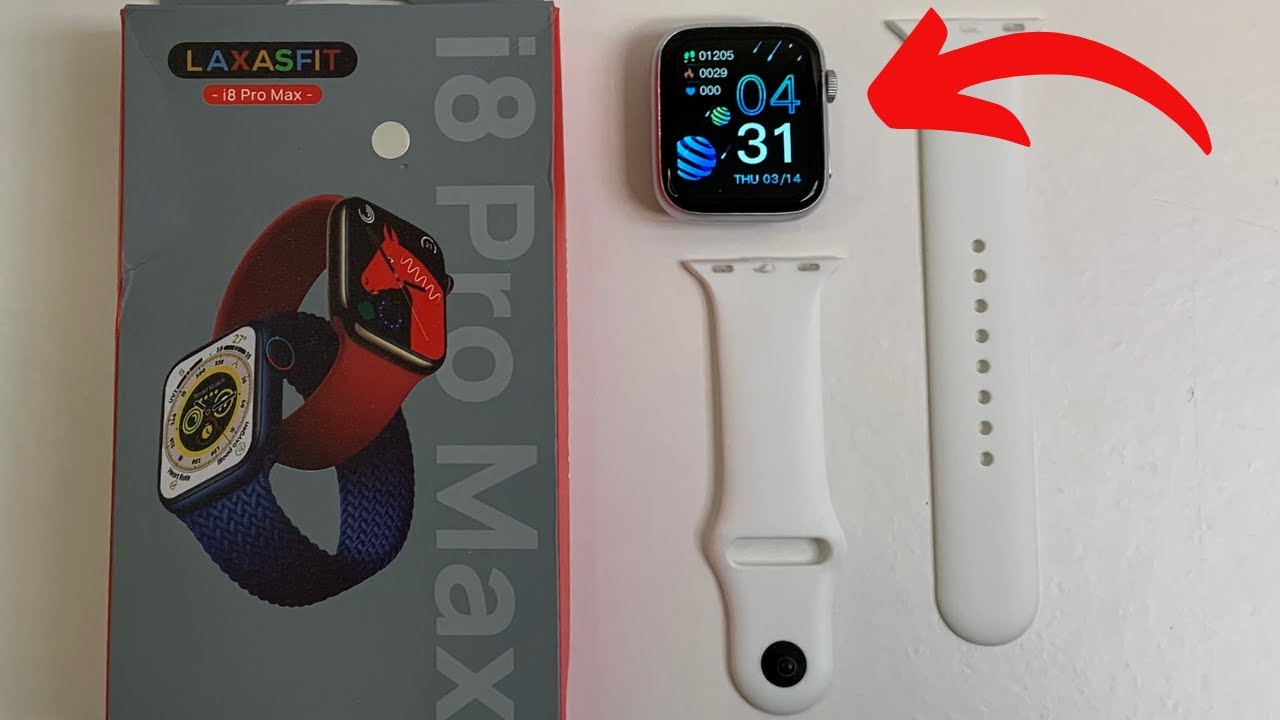 Smartwatch i8 Pro MAX: Unboxing, How to Connect, Change Wallpaper, All Features