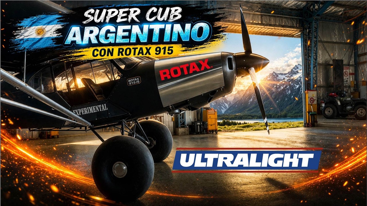 Super Cub con Rotax 915 Turbo