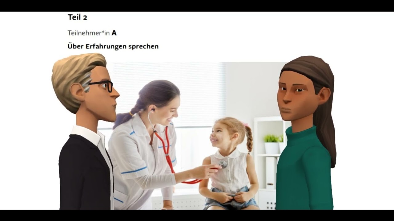 DTZ B1,  Sprechen Teil 1, Tatjana und Granit  G A S T , telc, 2025