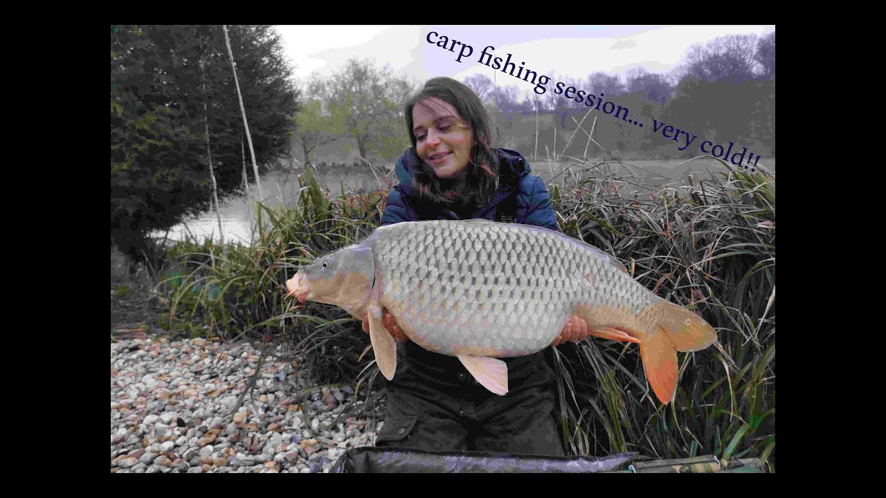 Carp fishing in the freezing cold!!! BRRRRRR!!!!
