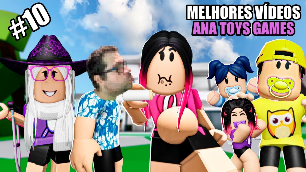 O FILME DA ANA TOYS GAMES NO BROOKHAVEN RP! #10