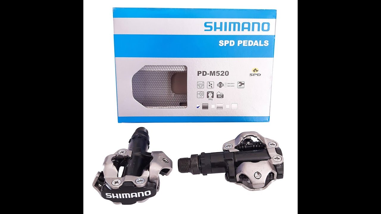Como Instalar o Pedal Clip Shimano M520 #shimano
