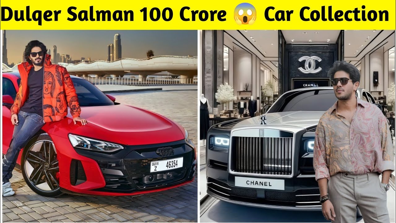 Dulquer Salmaan Full Car Collection 2025 | Net Worth, Income, Movies, Lifestyle, Wife, House, Movies