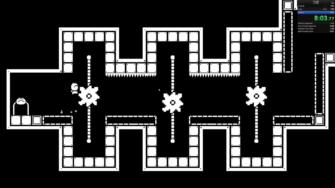 Froggie A side Speedrun