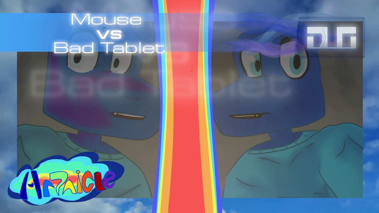 Artnicle (Artwork): A little bit of mouse, a little bit of tablet!