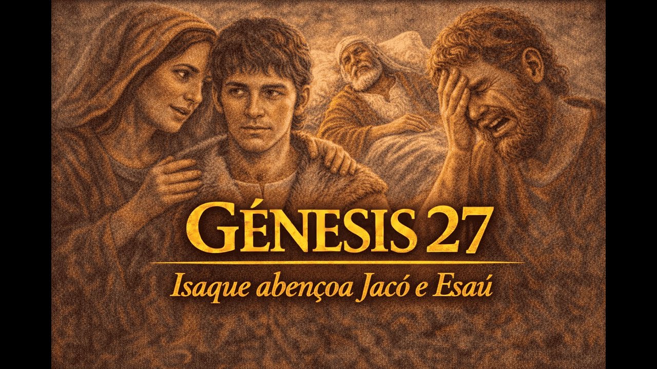 GÊNESIS 27 Isaque abençoa Jacó e Esaú