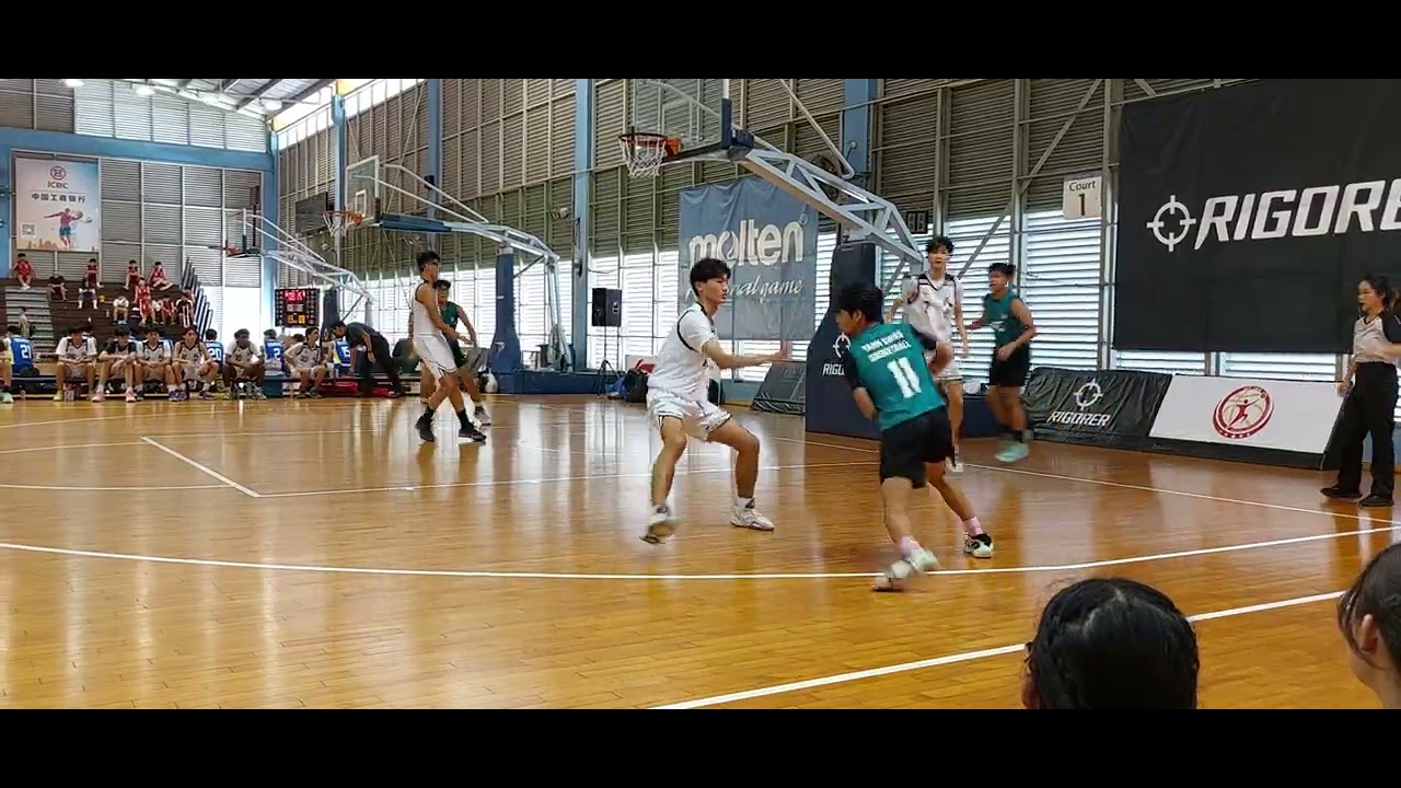 NSG 18042023 national basketball qtr finals, B boys team swiss vs bukit panjang gov.  1st qtr-2