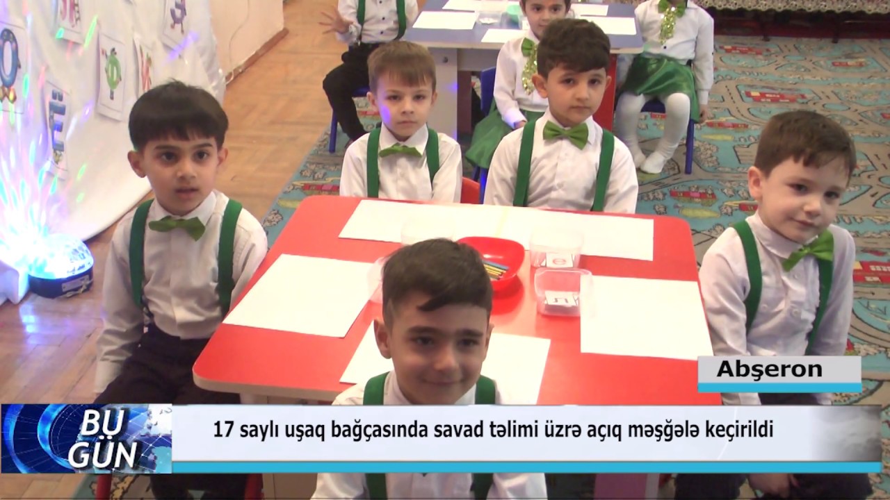 11 04 2019 DTV Xırdalan şəhər 17 Saylı UB da Savad təlimi üzrə açıq məşğələ keçirilib
