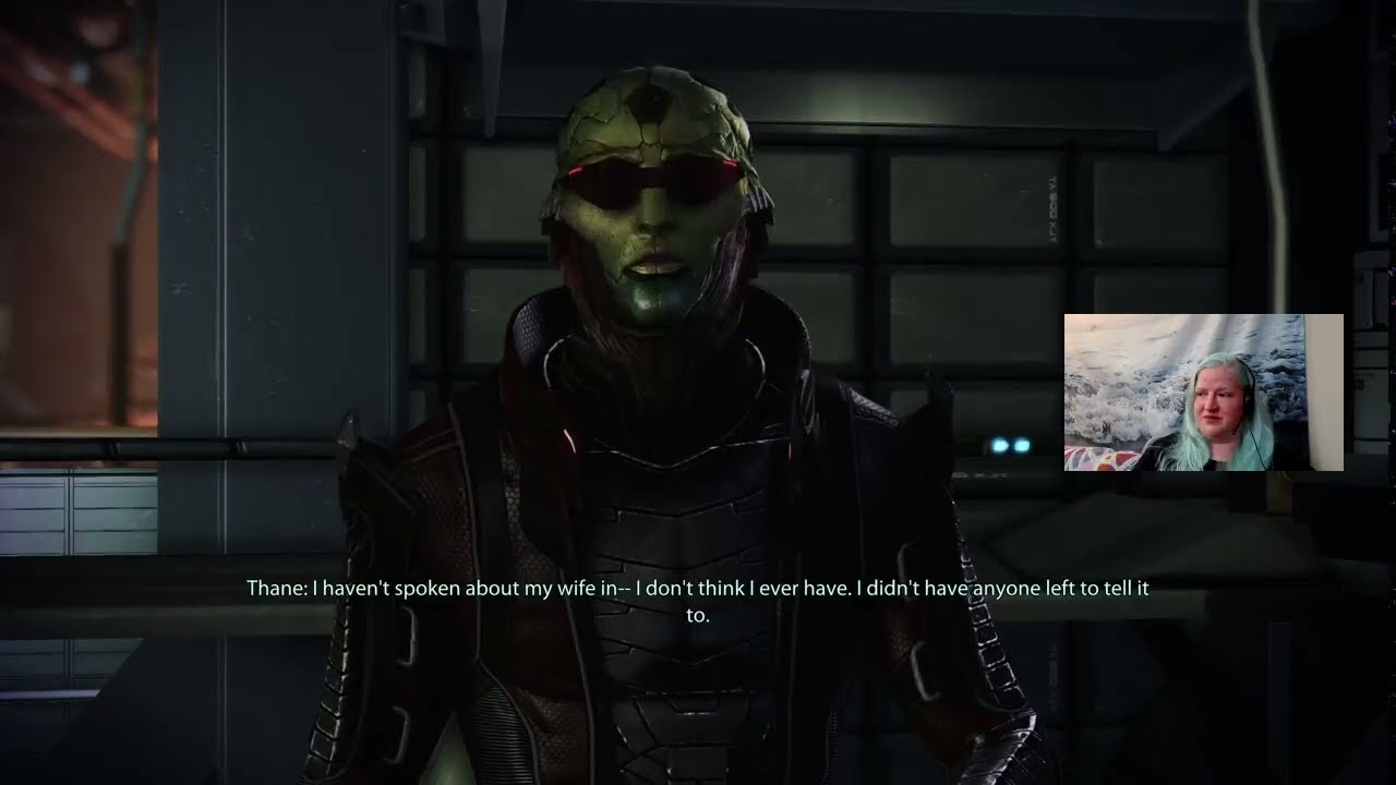 Mass Effect 2: Normandy Talk = Thane (1st post-loyalty) - Persephone