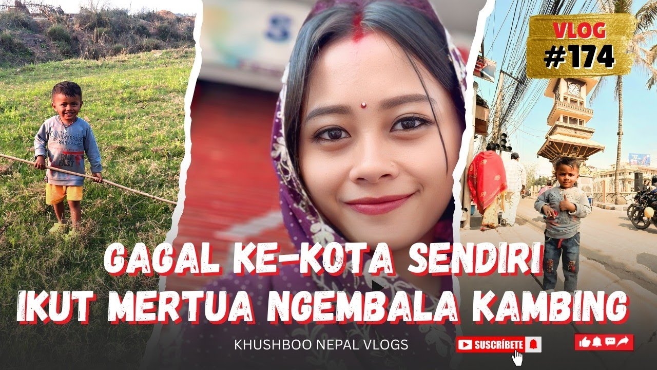 #vlog174 Dari Belanja Sendiri 🛍️ Sampai Ikut Mertua Mengembala Kambing 🐐🌾