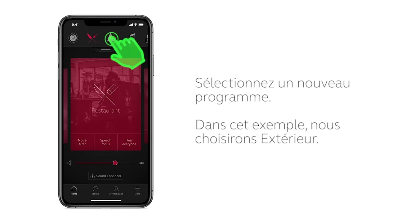 ReSound Smart 3D - Comment régler le Réducteur de bruit et le Faisceau directionnel
