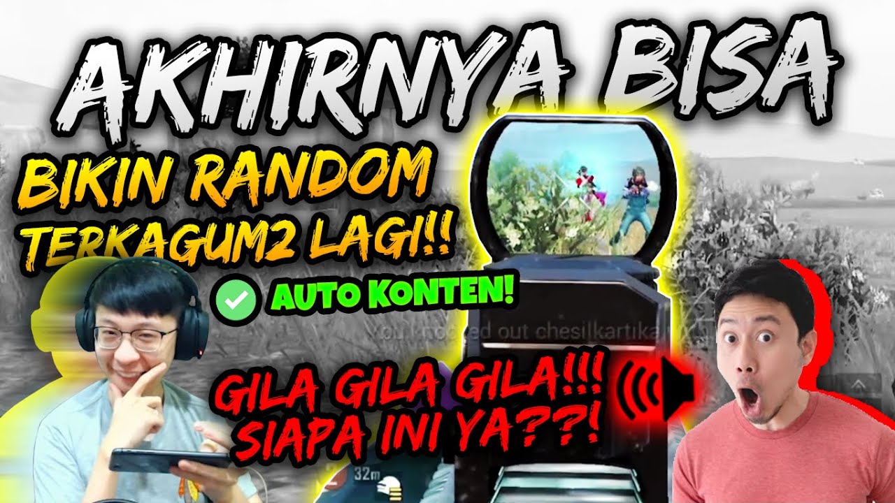 SETELAH SEKIAN LAMA AKHIRNYA BISA RANDOM TERKAGUM2 LAGI!! UNJUK GIGI MODE ON!! | PUBG MOBILE