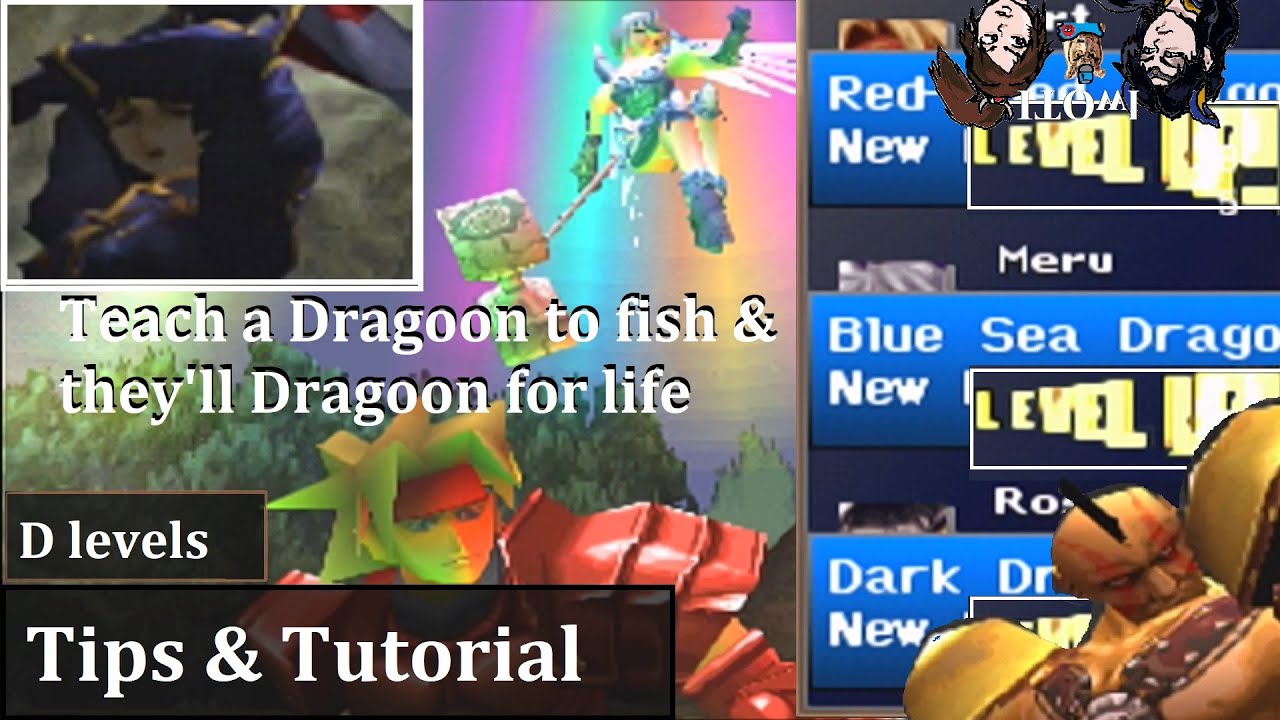 Tips & Tutorial - Legend of Dragoon: Dragoon leveling easily & quickly