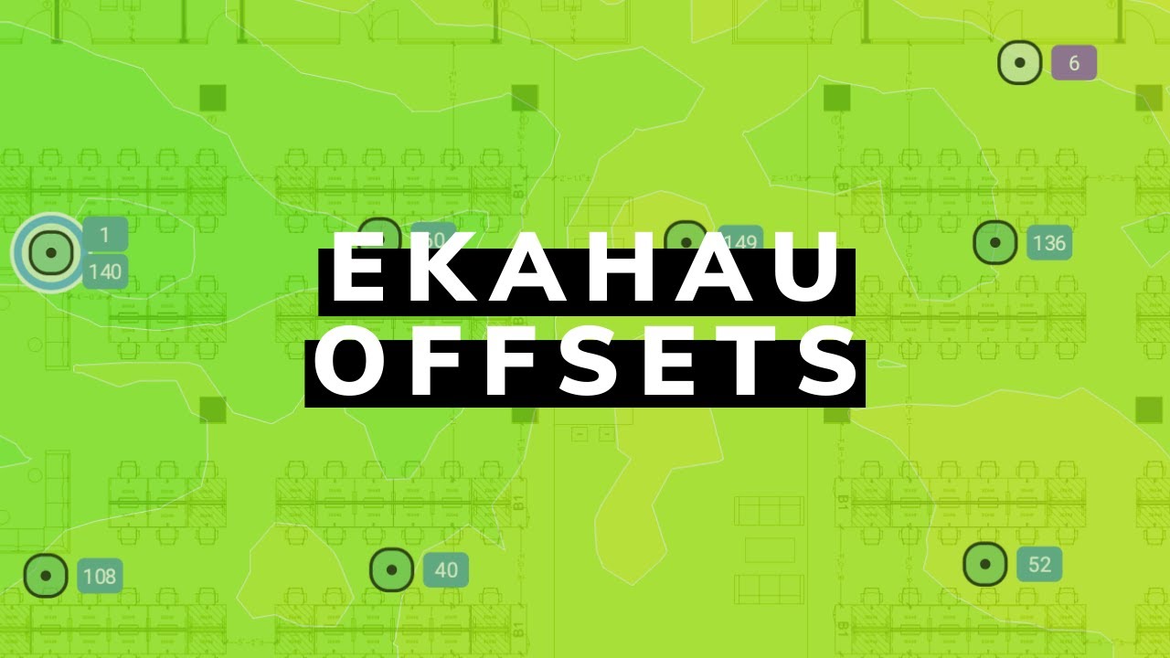 Ekahau Offsets - PREDICTIVE vs VALIDATION