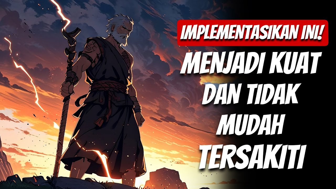 Menjadi KUAT dan Tidak Mudah TERSAKITI | Filsafat Stoikisme