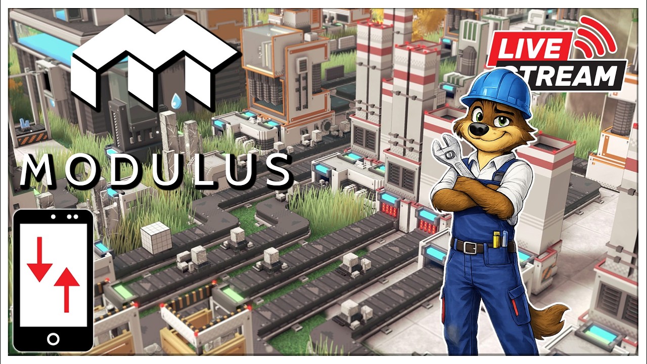 🔴 The MOST ADDICTIVE Automation Game on Steam? | Modulus Gameplay Review & Let's Play
