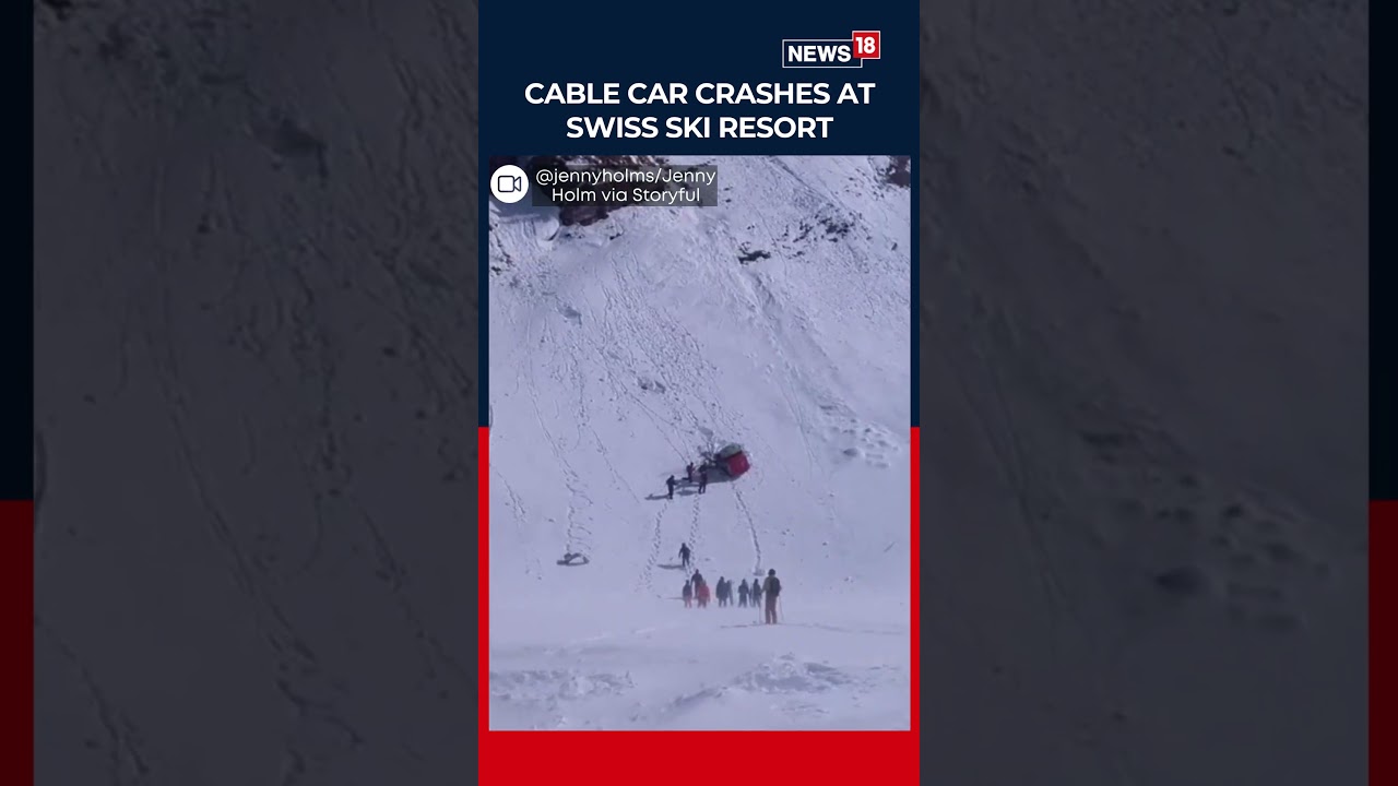 One Person Dies After A Cable Car Crashed Down A Mountain In The Swiss Alps During Strong Winds|N18S