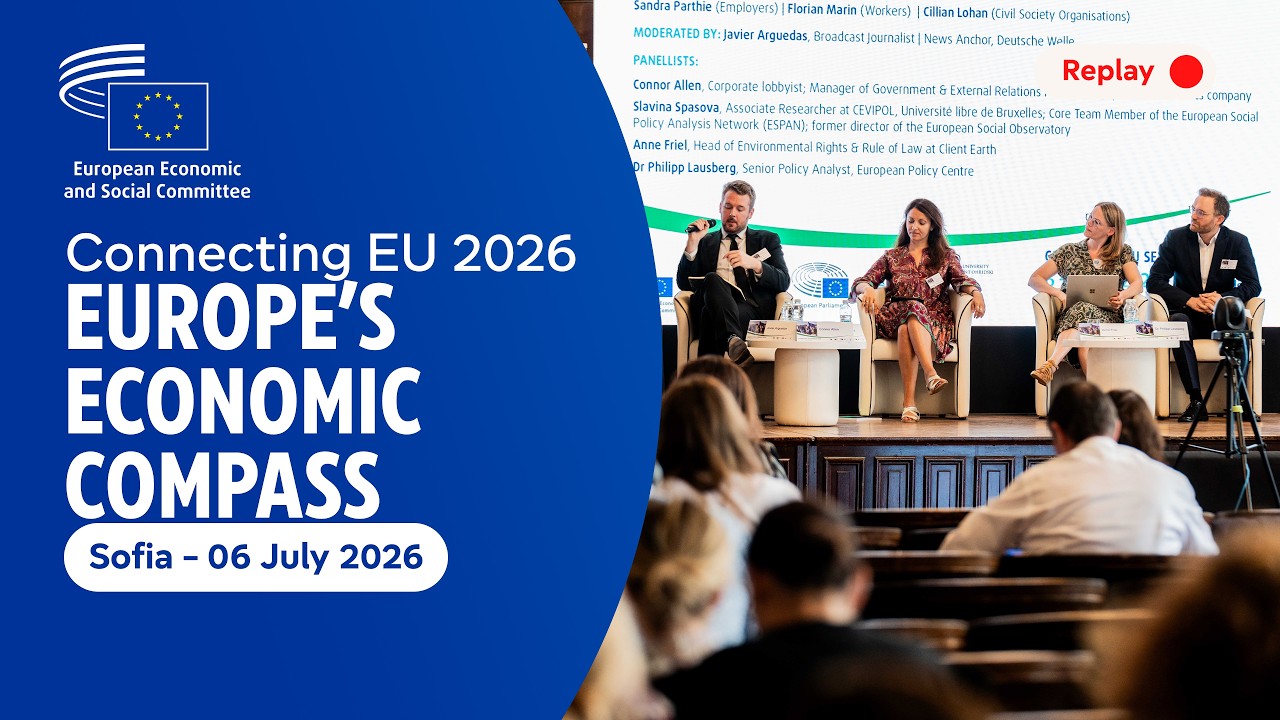 Panel: Europe&rsquo;s New Economic Compass | Connecting EU 2026