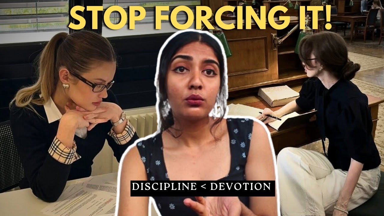 How to Shift from 'staying disciplined' to 'being devoted' (practical tips)