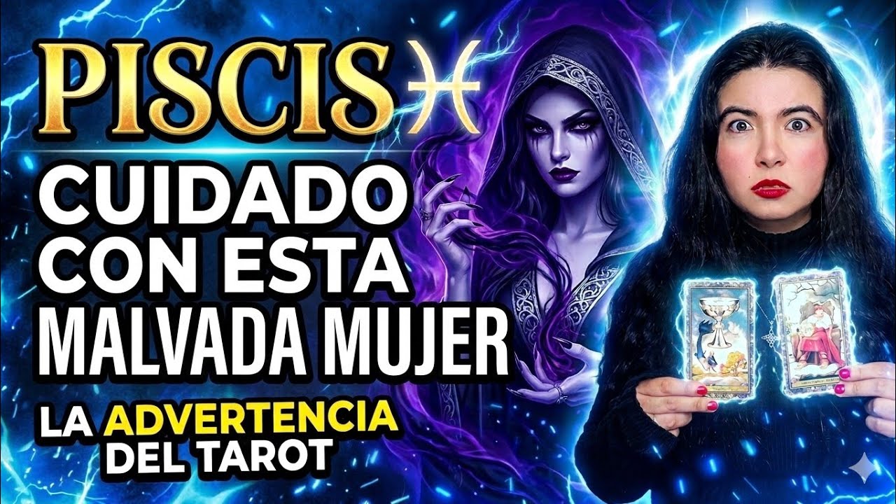 Piscis ⚠️ Cuidado con esta mujer… las cartas advierten peligro‼️