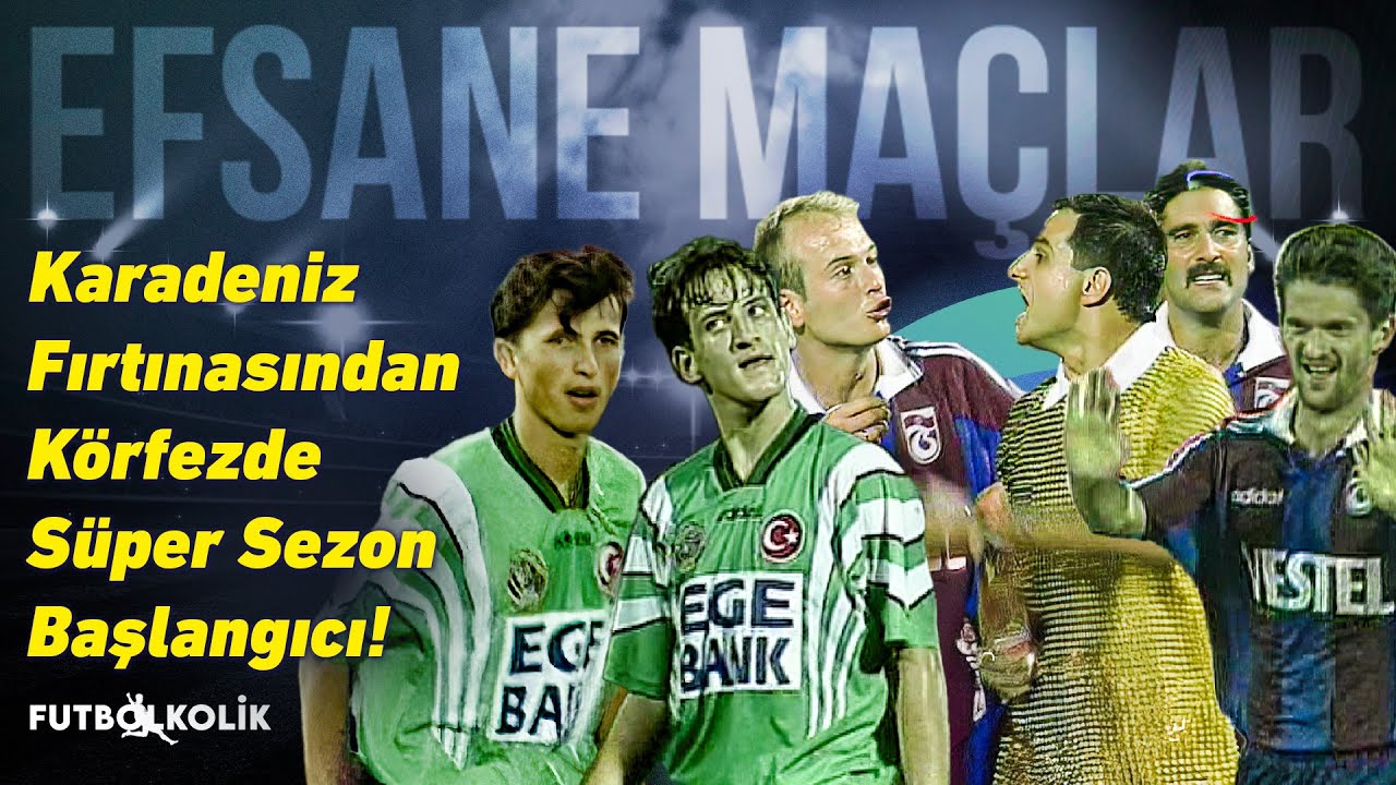 Kocaelispor - Trabzonspor 1997 - 98 | Karadeniz Fırtınasından Körfezde Süper Lig Başlangıcı!