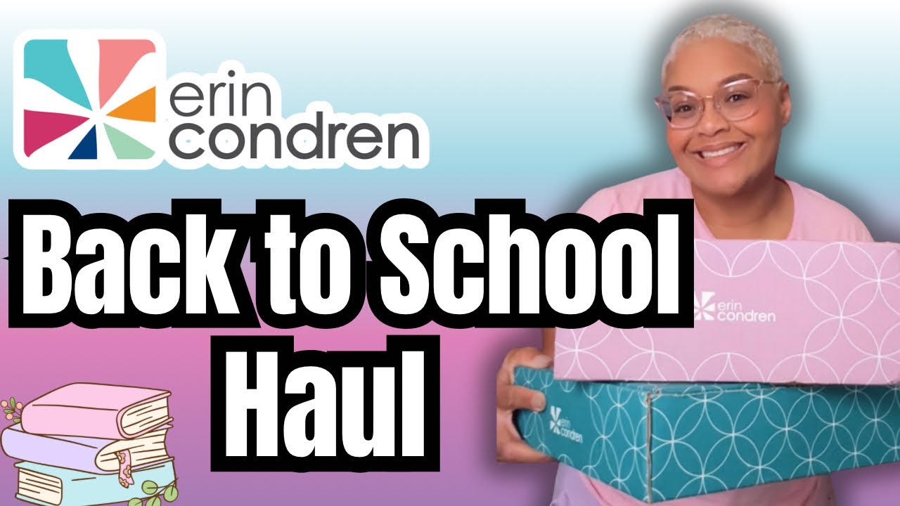 Erin Condren Back to School Haul 2025 | Stationery, Planners & More!