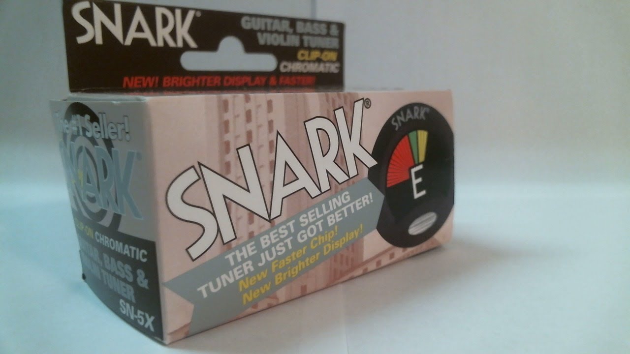 Live UnBoxing Video Snark SN5X Clip-On Tuner For Guitar, Bass & Violin