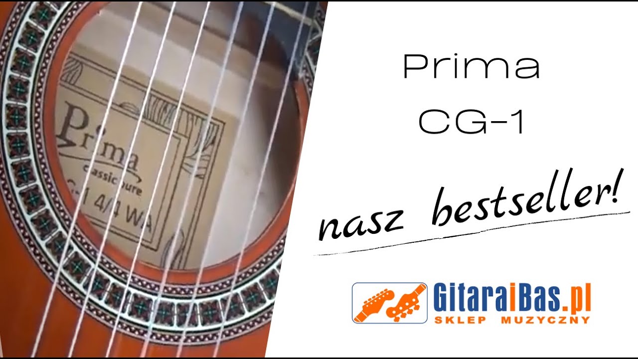 Gitara klasyczna Prima CG-1 model WA rozmiar 4/4