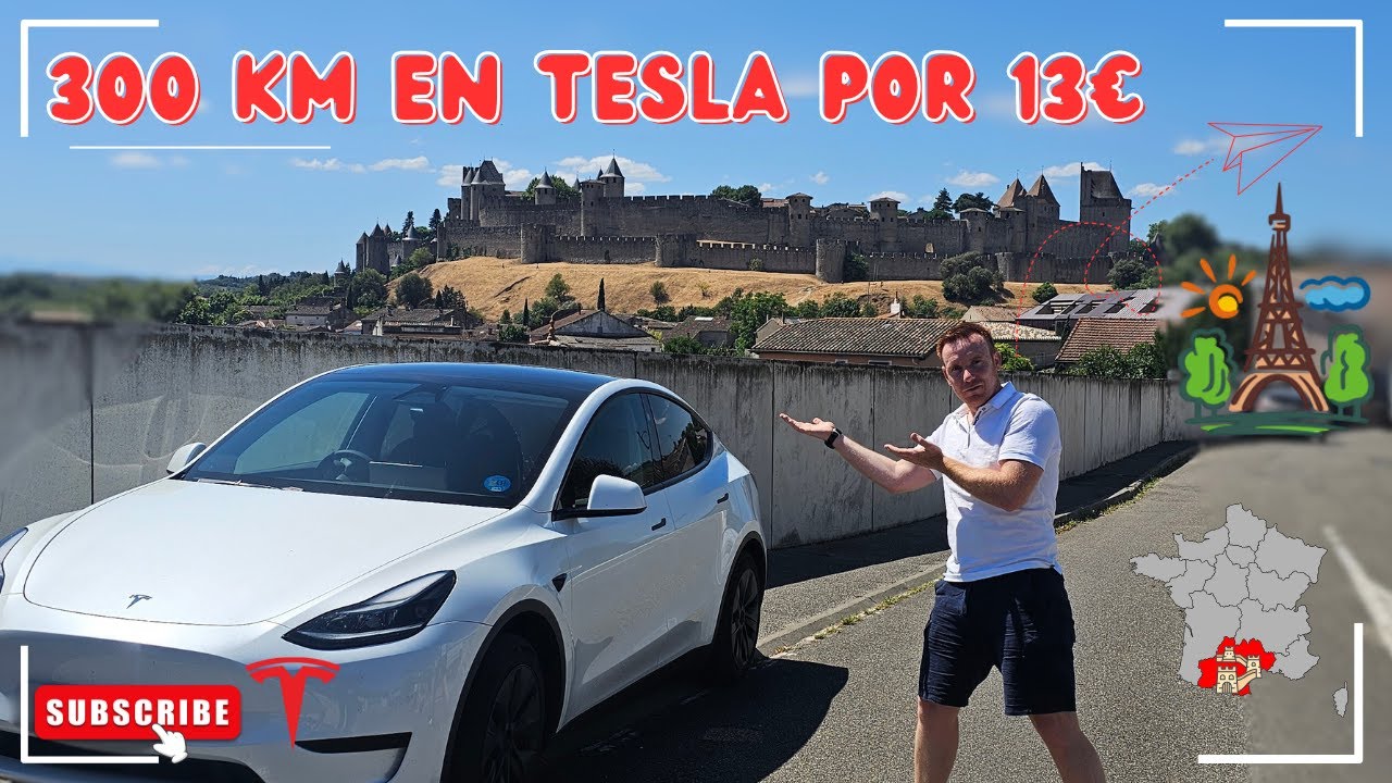 314 km en Tesla por el Sur de Francia… ¡por solo 13 €! 💶
