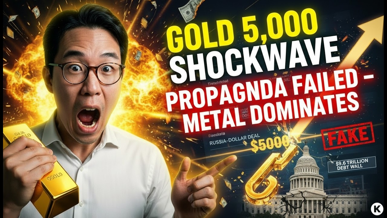 JUST IN: Gold Investors, You Need To See This First‑Ever $5,000 Weekly Close – Russia Says NO