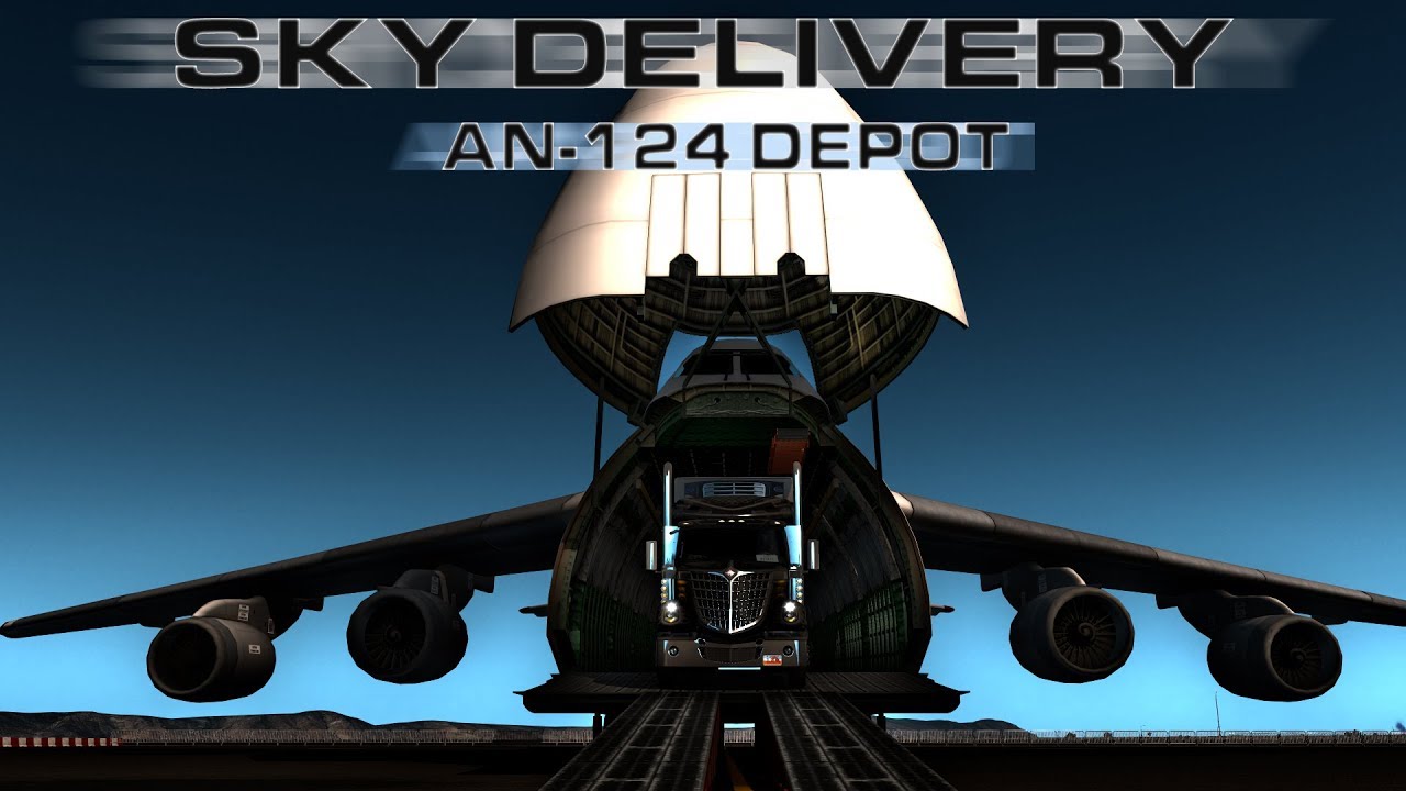 ATS 1.37 - Sky Delivery - AN-124 Depot - Utah to New Mexico