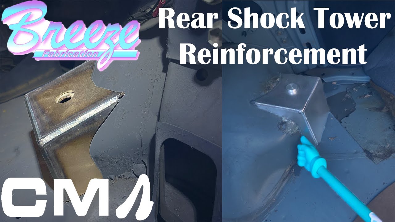 AE86 Weld In Shock Tower Reinforcements (Breeze Fab)
