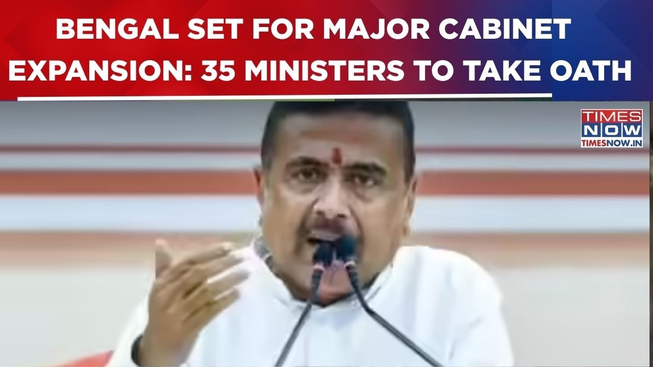 West Bengal Cabinet Expansion Today: 35 Ministers To Take Oath In Adhikari Govt | Breaking News