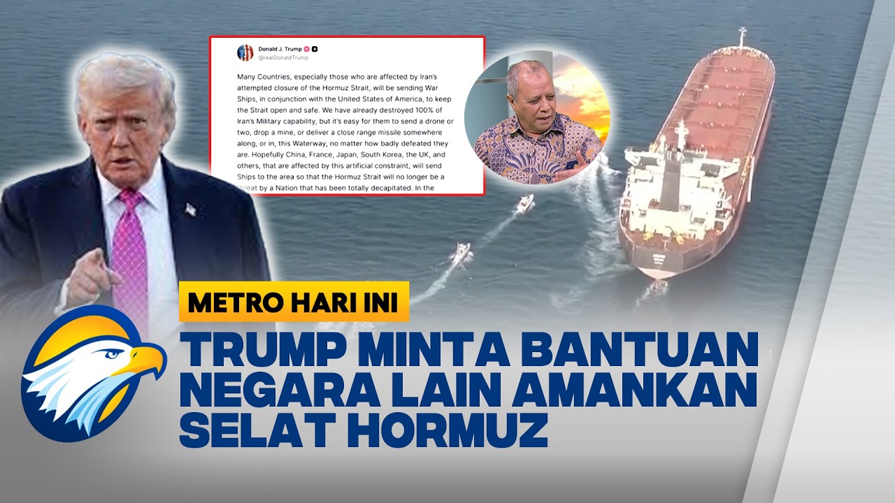 [FULL] Dialog - Minta Bantuan Negara Lain, AS-Israel Mulai Kewelahan Hadapi Iran? [Metro Hari Ini ]