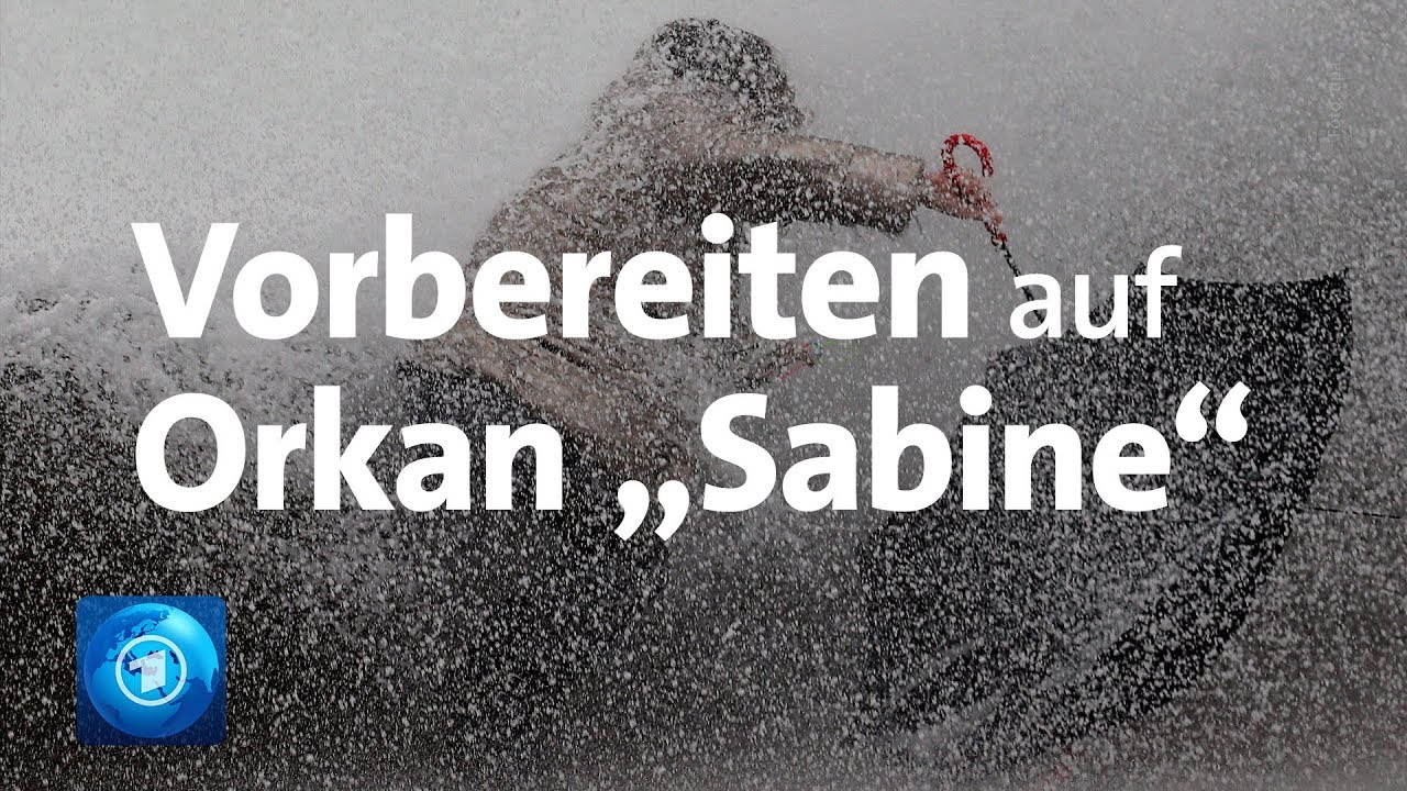 Deutschland rüstet sich für Orkantief 