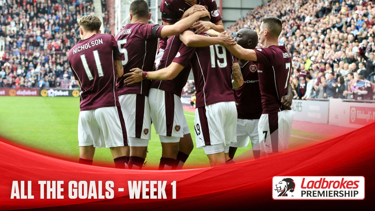 Ladbrokes Premiership - All the goals! Week 1