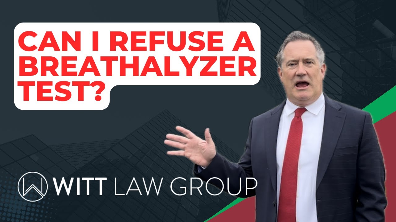 Can I Refuse A Breathalyzer Test After My DUI Arrest? | Washington State