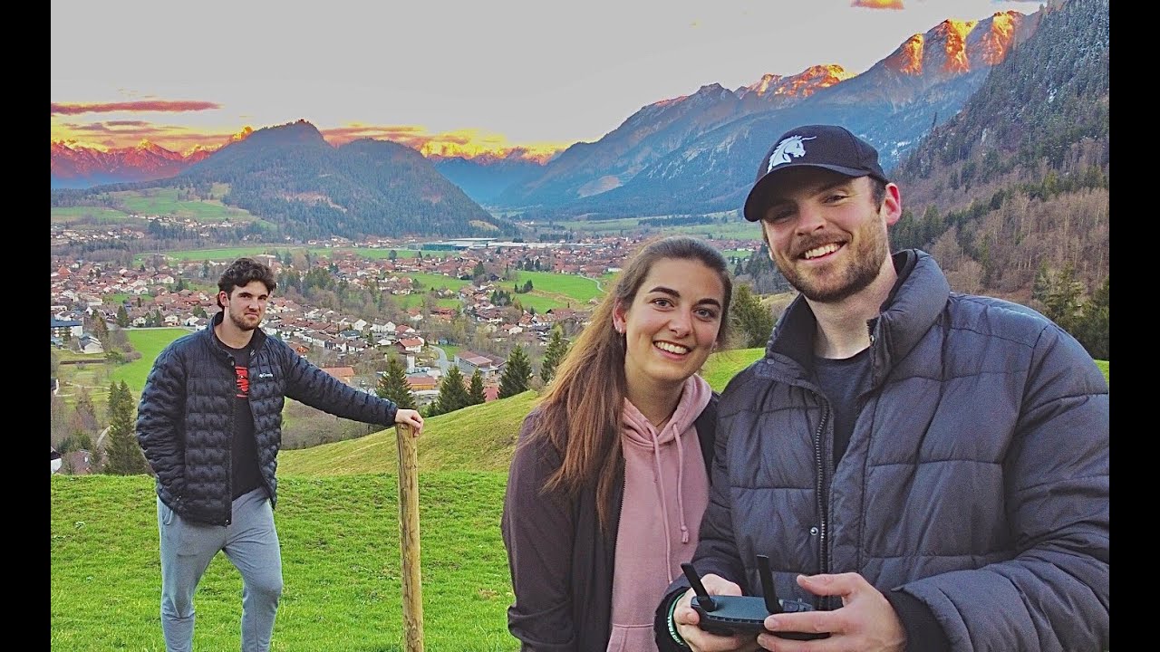 My Brother's First Time In The German Alps