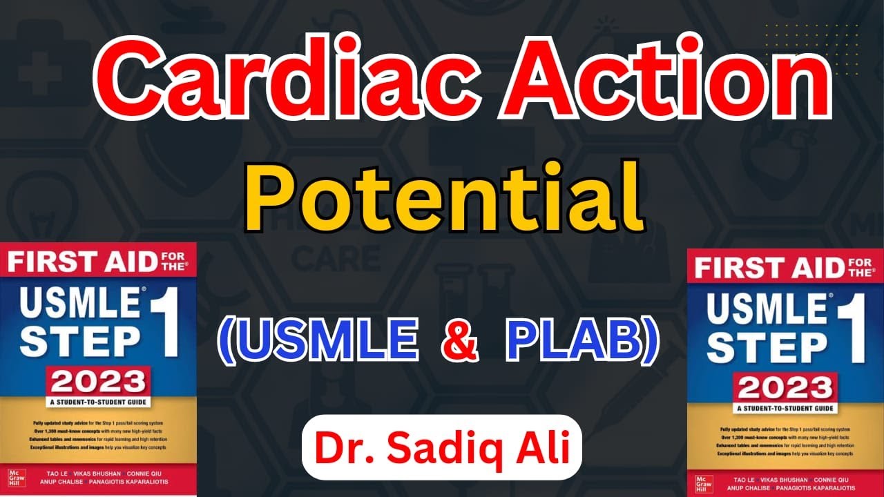 Cardiac Action Potential USMLE & PLAB By Dr  Sadiq Ali